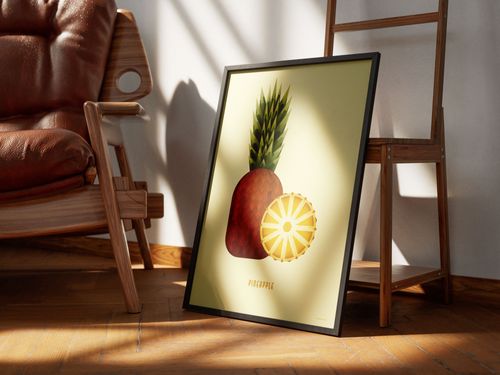 Pineapple Large Poster