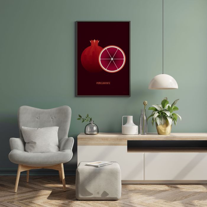 Pomegranate Large Poster