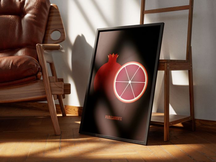 Pomegranate Large Poster