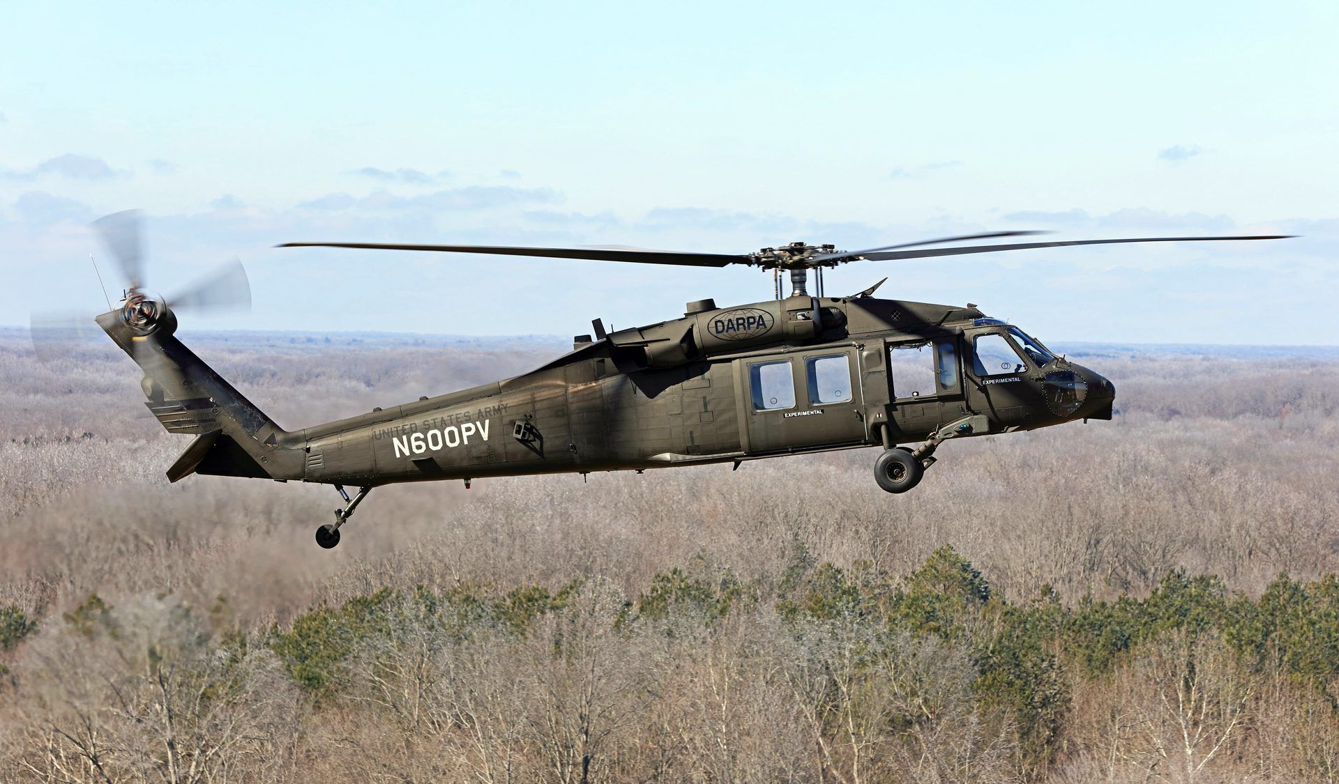 The unmanned Black Hawk