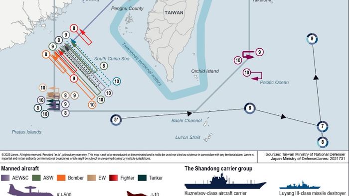 China wargames confrontation with Taiwan