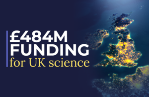 Government commits nearly half a billion pounds for UK research to cover EU shortfall