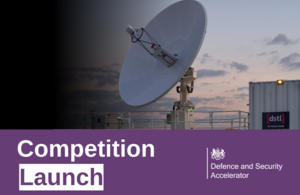 £1.5 million for innovations that can tackle UK Defence and Security challenges in space
