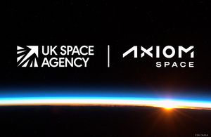 UK agrees historic manned space mission with Axiom Space