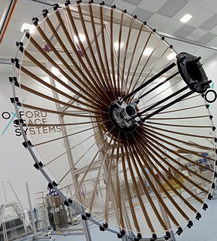 OSS_SSTL_UK space companies’ partnership completes the development of an advanced deployable SAR Antenna Payload