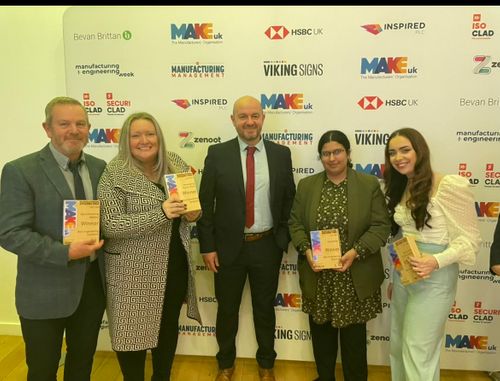 Atec win big at Make UK Regional Awards