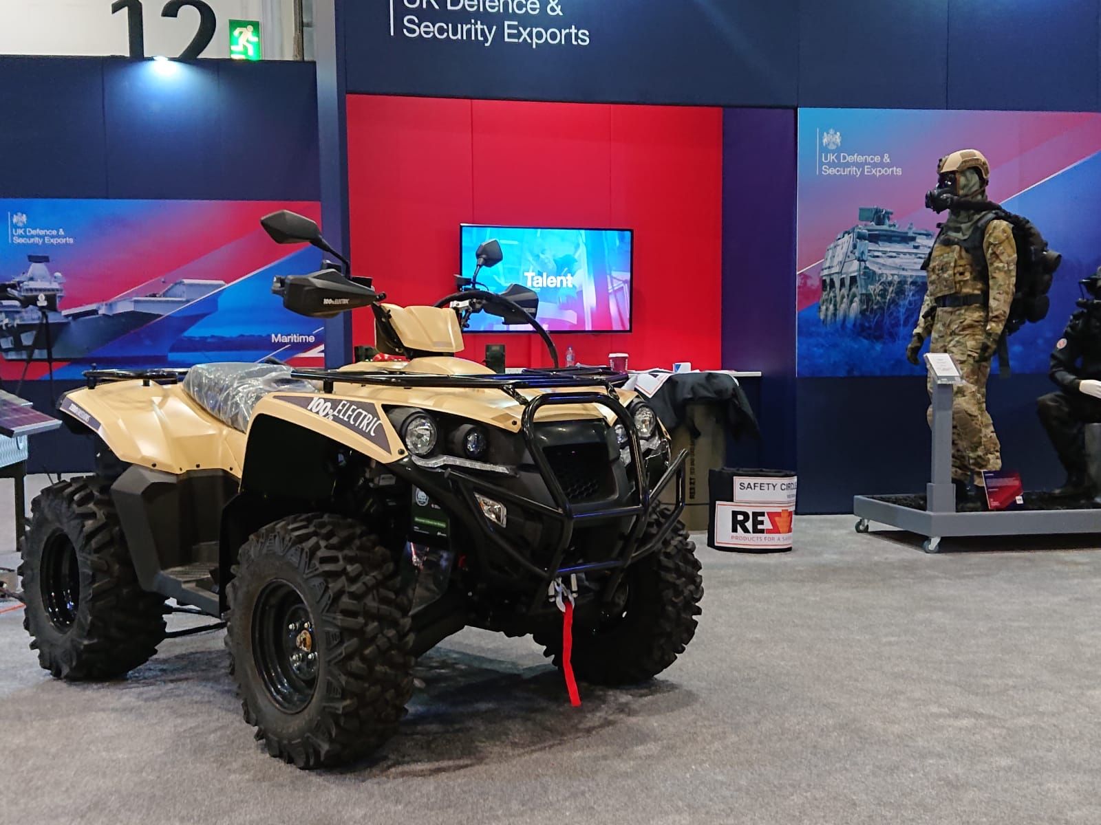 Supacat and Eco Charger Partner to Unveil World’s First Military All-Electric Quad Bike
