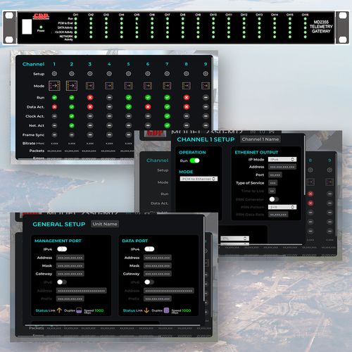 New! 16 CH TELEMETRY GATEWAY