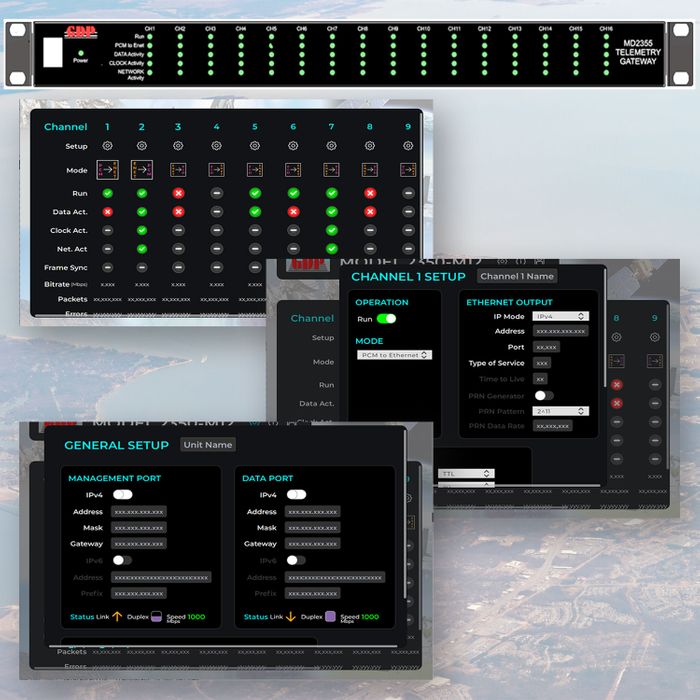 New! 16 CH TELEMETRY GATEWAY