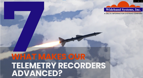 WSI | What Makes Our Telemetry Recorders Advanced