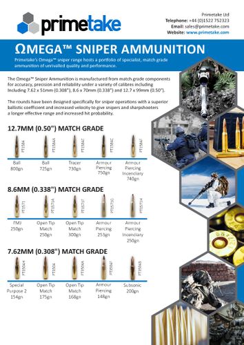 Primetake Omega Range