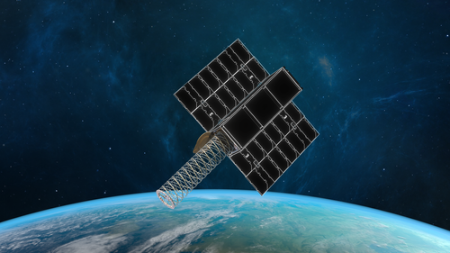 Deployable helical antenna for IoT/M2M applications