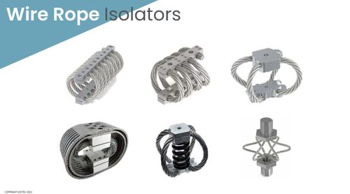 Shock & Vibrations Solutions Wire Rope Isolators