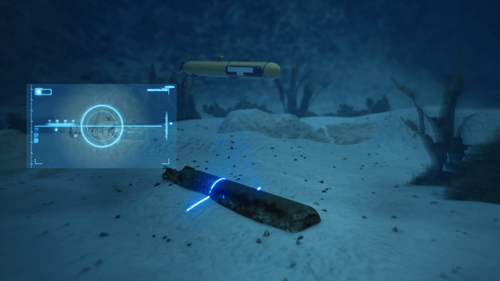 UUV - Combined classify and identify MCM module