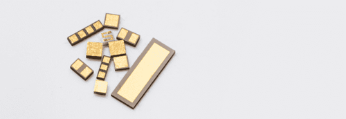 Wire Bondable Single Layer Capacitors