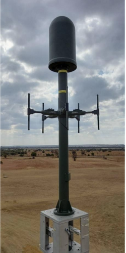FIXED COMPACT DIRECTION FINDING ANTENNA FOR C-UAS
