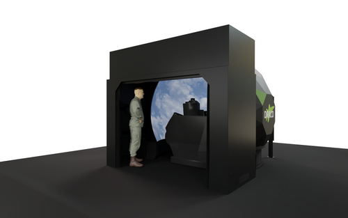 Draco Fast Jet Mini-Dome Display