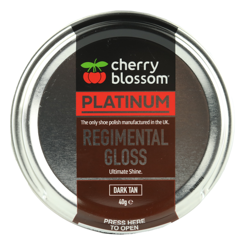 Cherry Blossom Regimental Polish Dark Tan 50ml