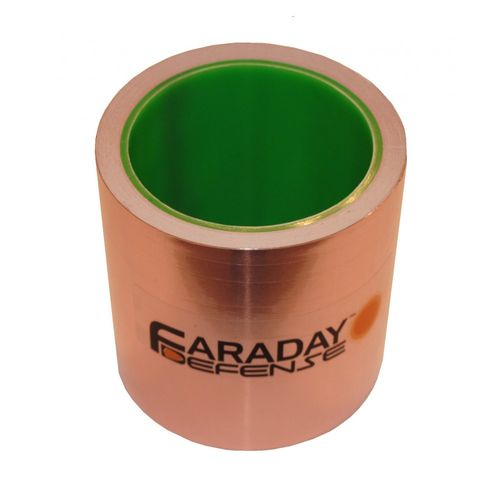CYBER EMI Copper Foil Joint Tape 4″ x 30ft – Shielding Conductive Adhesive
