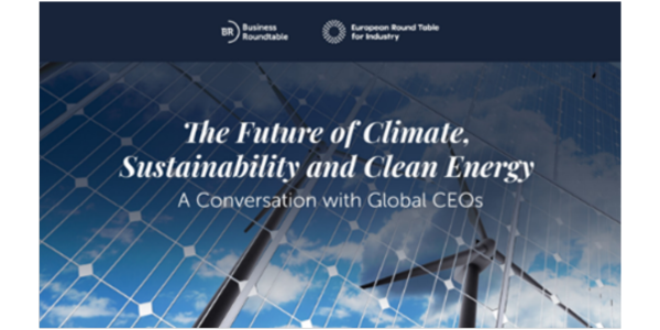 The Future of Climate, Sustainability and Clean Energy: A Conversation with Global CEOs 