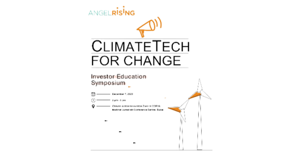 8th Annual Angel Rising Symposium: ClimateTech for Change 