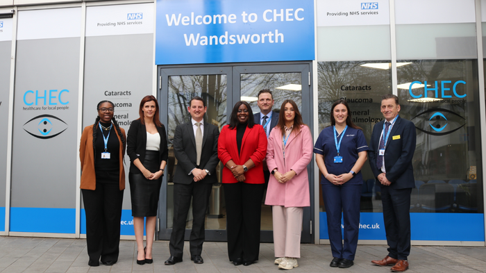 CHEC Wandsworth welcomes Marsha de Cordova MP to discuss her National Eye Health Strategy Bill
