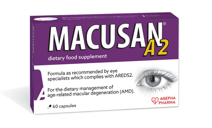 AGEPHA Pharma launches MACUSAN A2: A dietary supplement developed with essential nutrients to reduce progression of Age-Related Macular Degeneration (AMD)