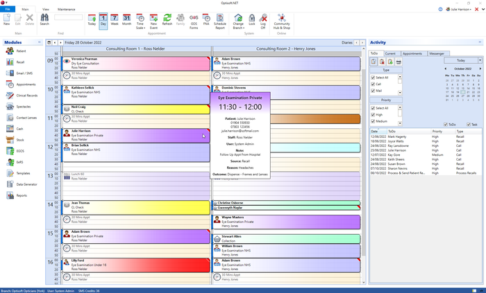 Appointments Module