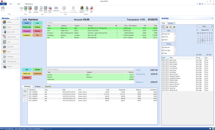 Cash Module