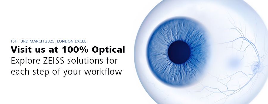 Carl Zeiss Limited - 100% Optical 2025
