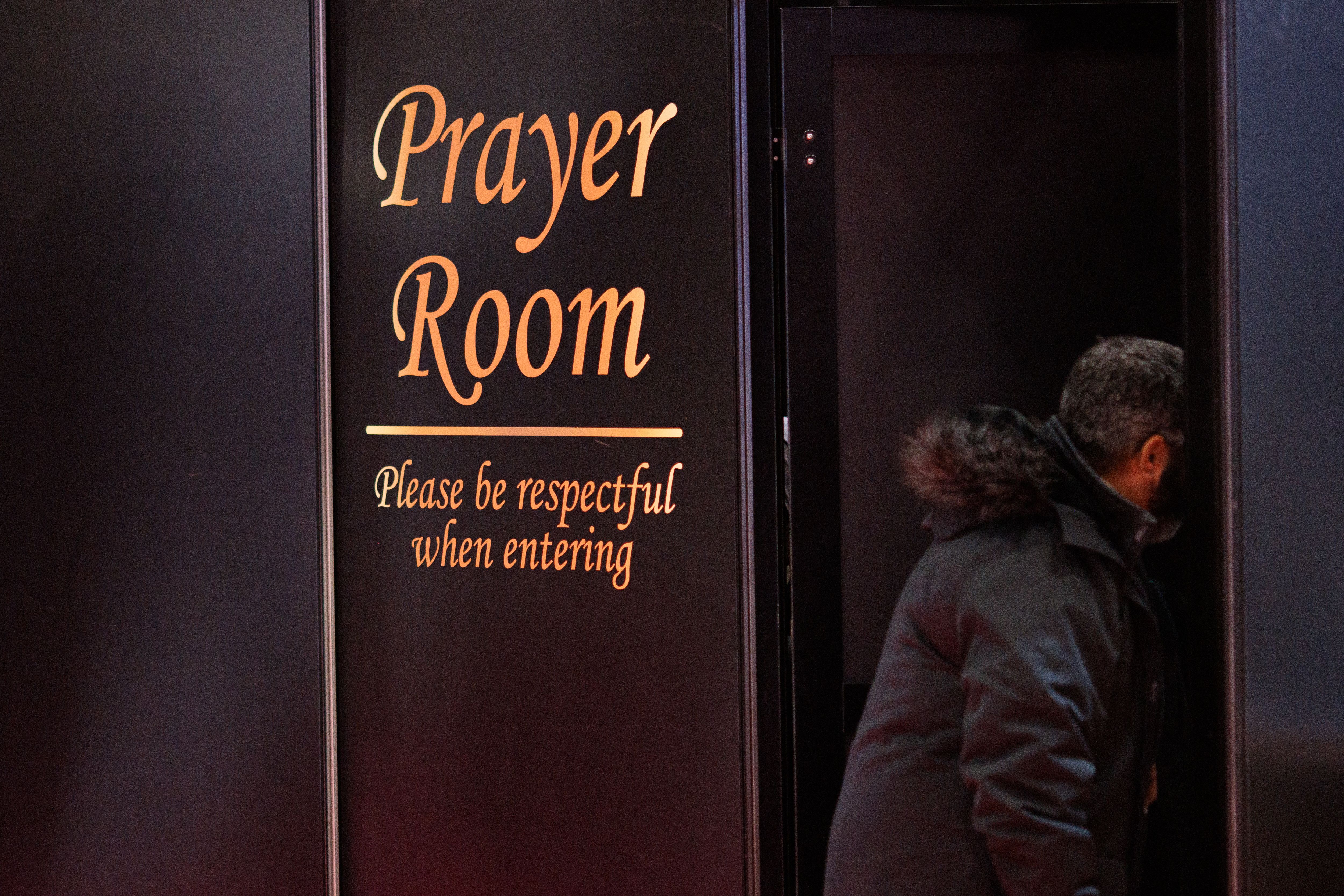 Ramadan prayer room