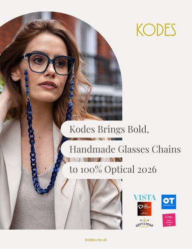 Kodes Brings Bold, Handmade Glasses Chains to 100% Optical 2026
