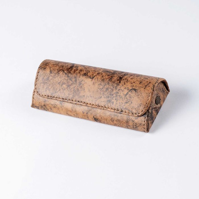Eyewear leather case 