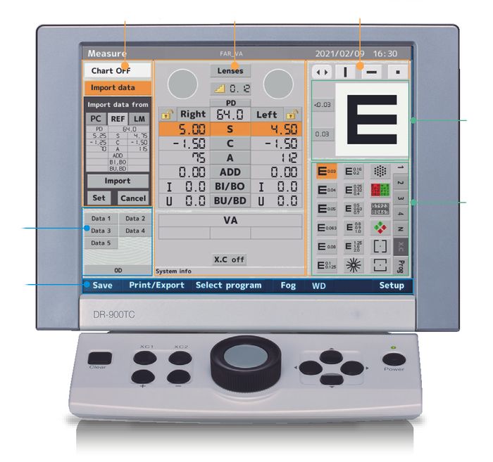 DR-900 DIGITAL REFRACTOR