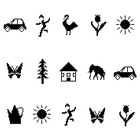 LCD 1000-P POLARISED LCD TEST CHART