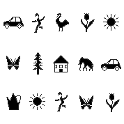 LCD 1000-P POLARISED LCD TEST CHART