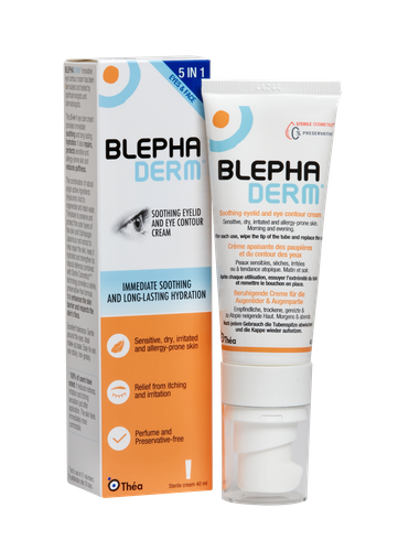 BLEPHADERM SOOTHING EYE AND EYE CONTOUR CREAM