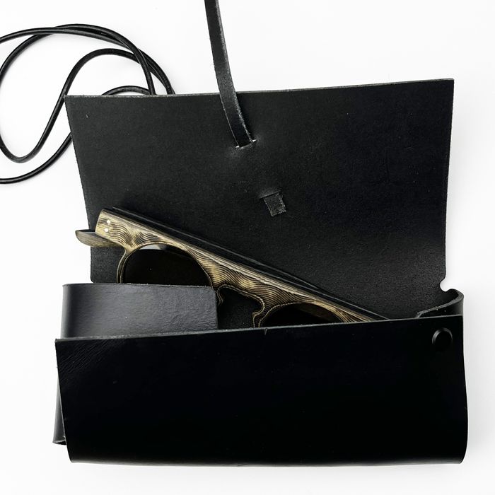 TANAKA eyewear - Tanaka leather Eyewear Case