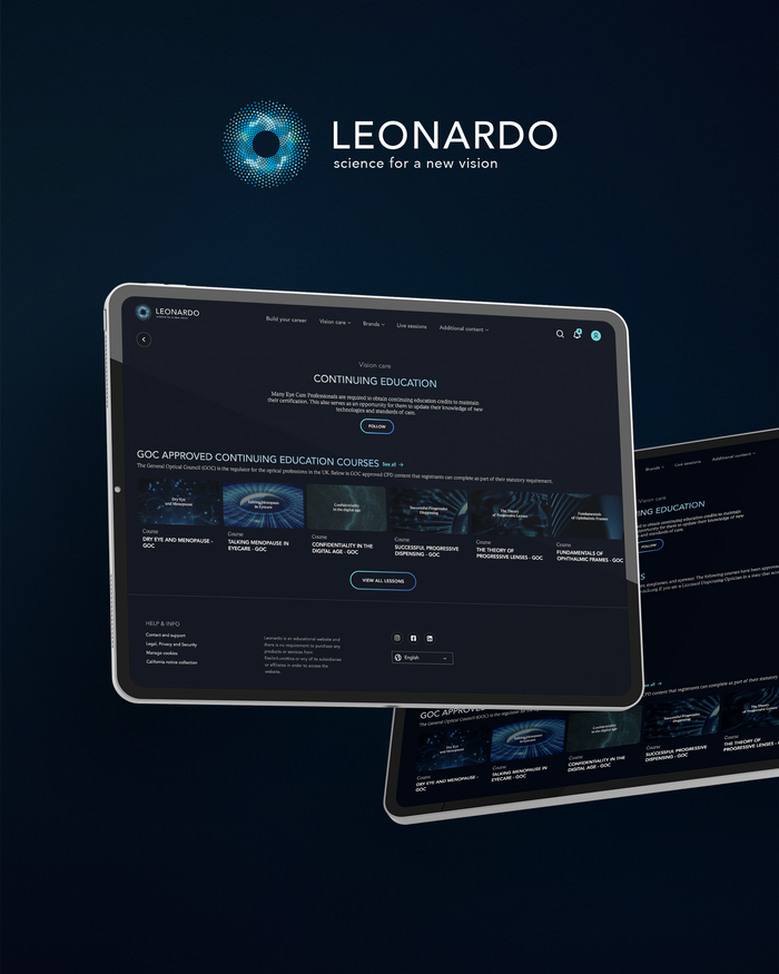 LEONARDO CHAMPIONS CONTINUED EDUCATION WITH NEW SELF-STUDY AREA