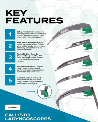 Callisto Laryngoscope Blades Illuminating a Greener Path in Healthcare