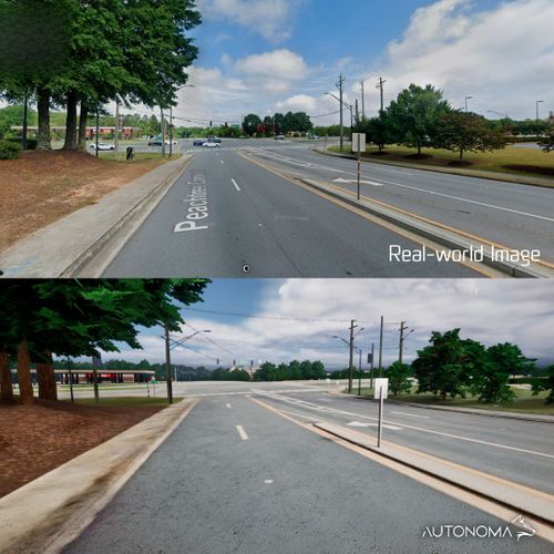 Scalable virtual world for AV/ADAS testing and validation