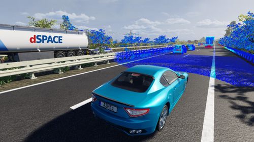 Sensor-realistic simulation for ADAS/AD in real time