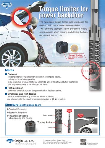 Torque limiter for power backdoor