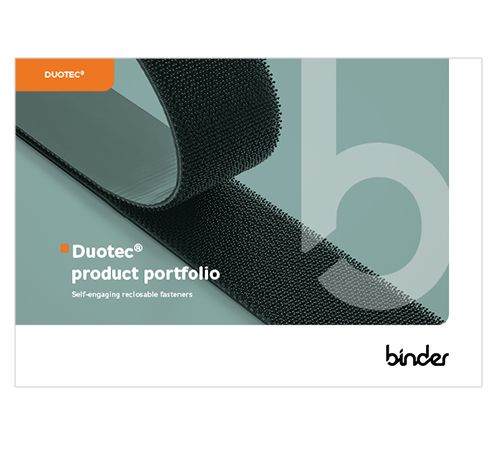 Binder Duotec® product portfolio English