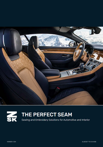 Sewing and Embroidery Solutions for Automotive and Interior
