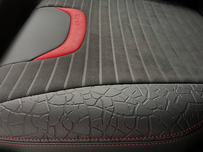 Truck interior inspired by a lion