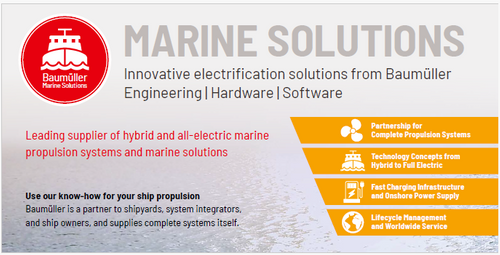 Innovative electrification solutions from Baumüller