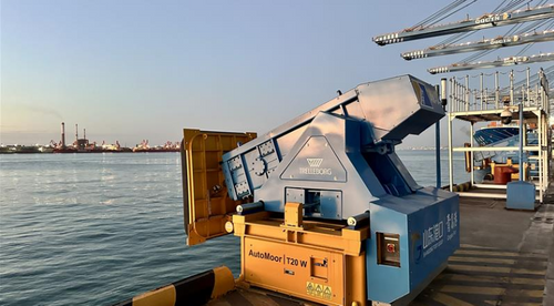 Qingdao debuts Trelleborg AutoMoor system in a first for China