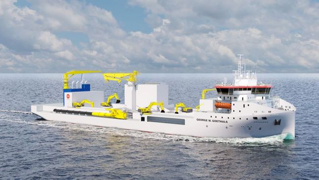 Electrical solutions for the George W. Goethals