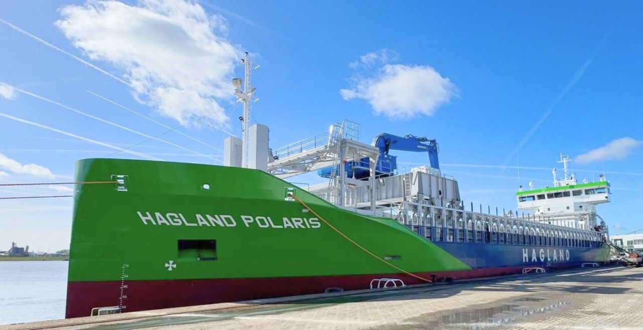 The Future of Short-Sea Shipping: MV Hagland Polaris Delivered